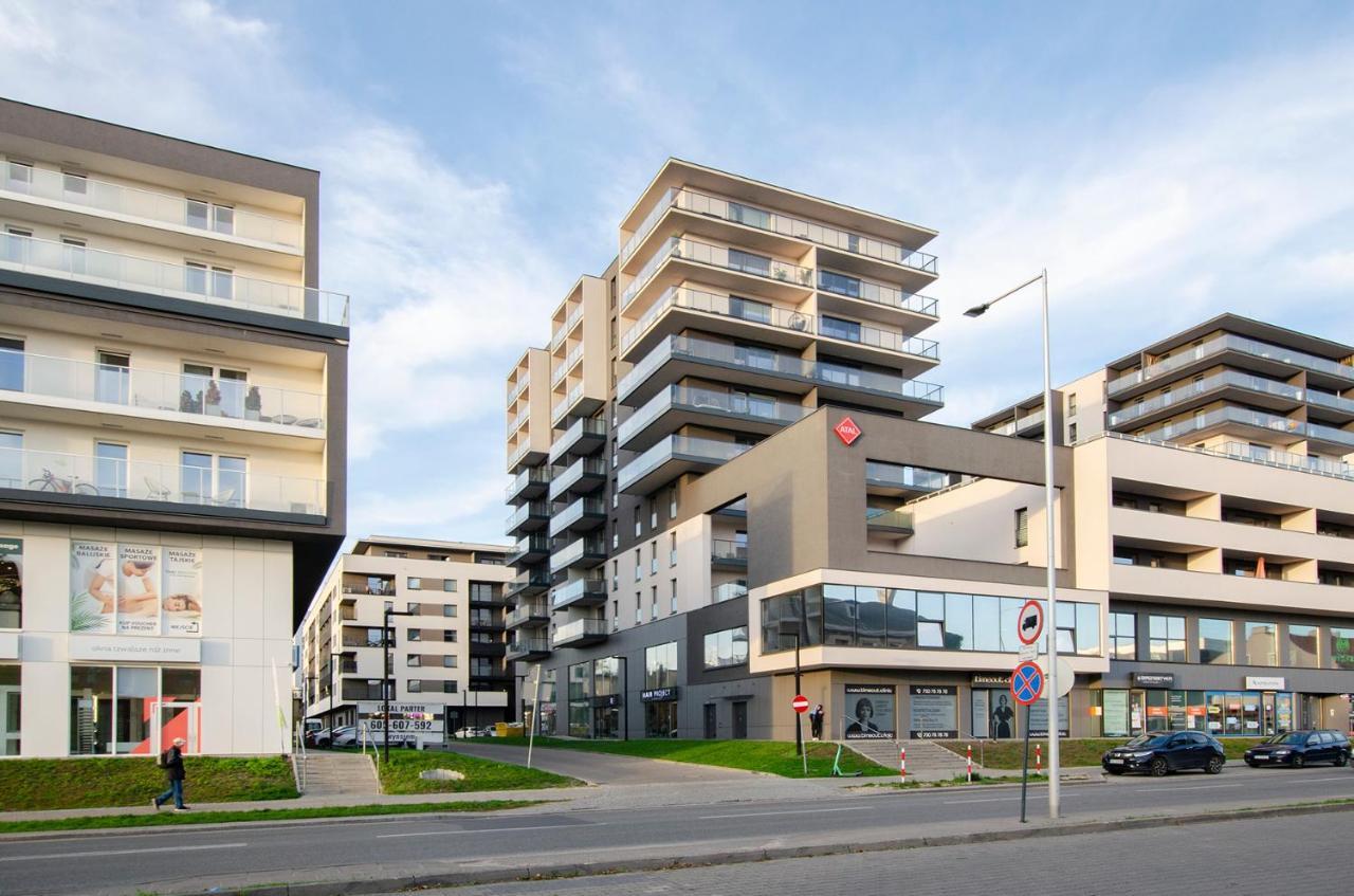 Sky Home- Rose Apartament -Manufaktura, Bezplatny Parking, Klima, Dostep Na Kod وودج المظهر الخارجي الصورة