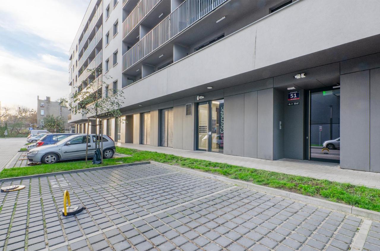 Sky Home- Rose Apartament -Manufaktura, Bezplatny Parking, Klima, Dostep Na Kod وودج المظهر الخارجي الصورة
